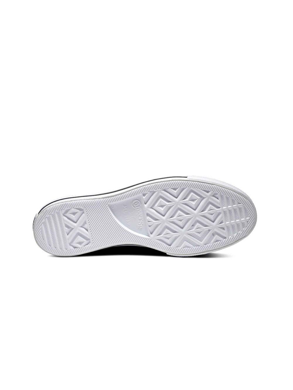 Converse-Clean Leather Platform Chuck Taylor All Star White/Black/White-Sneakers-5-milagron.live