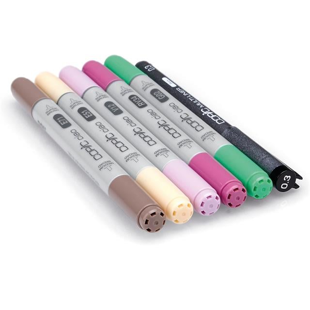 Copic-Ciao Marker Çizim Kalemi Seti 5+1 Set Manga 3-Çizim Kalemi-3-milagron.live