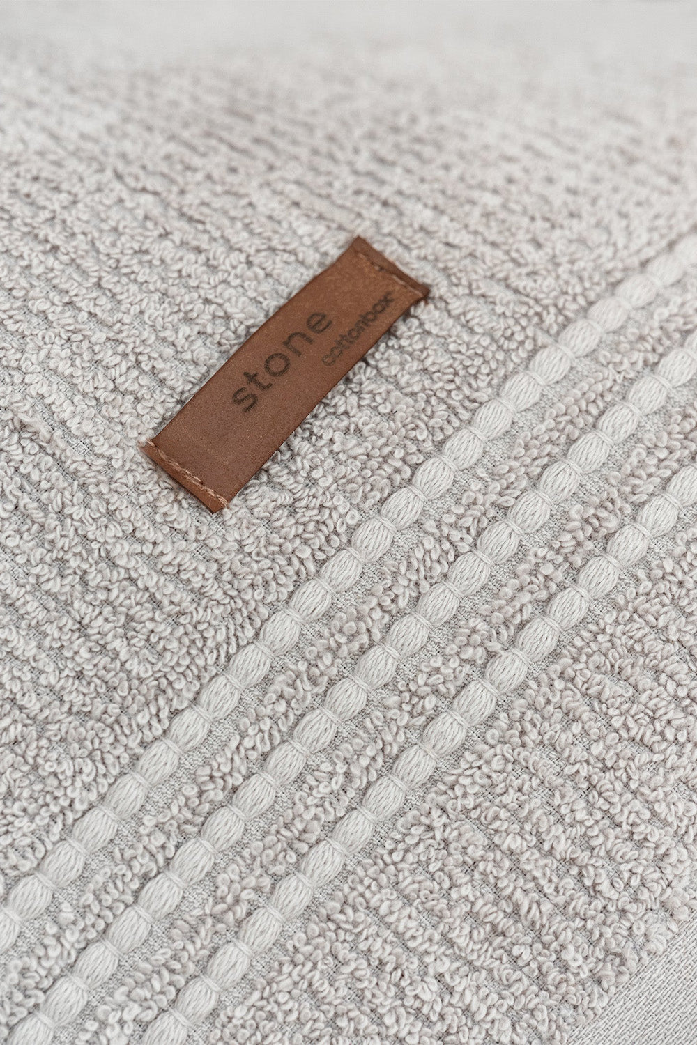Cotton Box-%100 Pamuk Wellness Havlu Seti Stone Gri-Havlu & Havlu Setleri-2-milagron.live