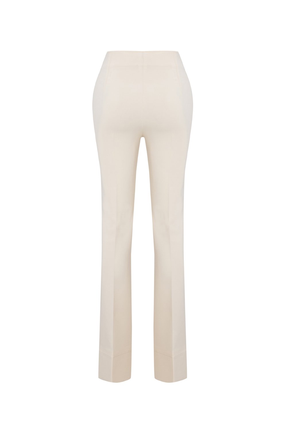 Crescent Line-Elegance Pantolon Krem-Pantolon-4-milagron.live