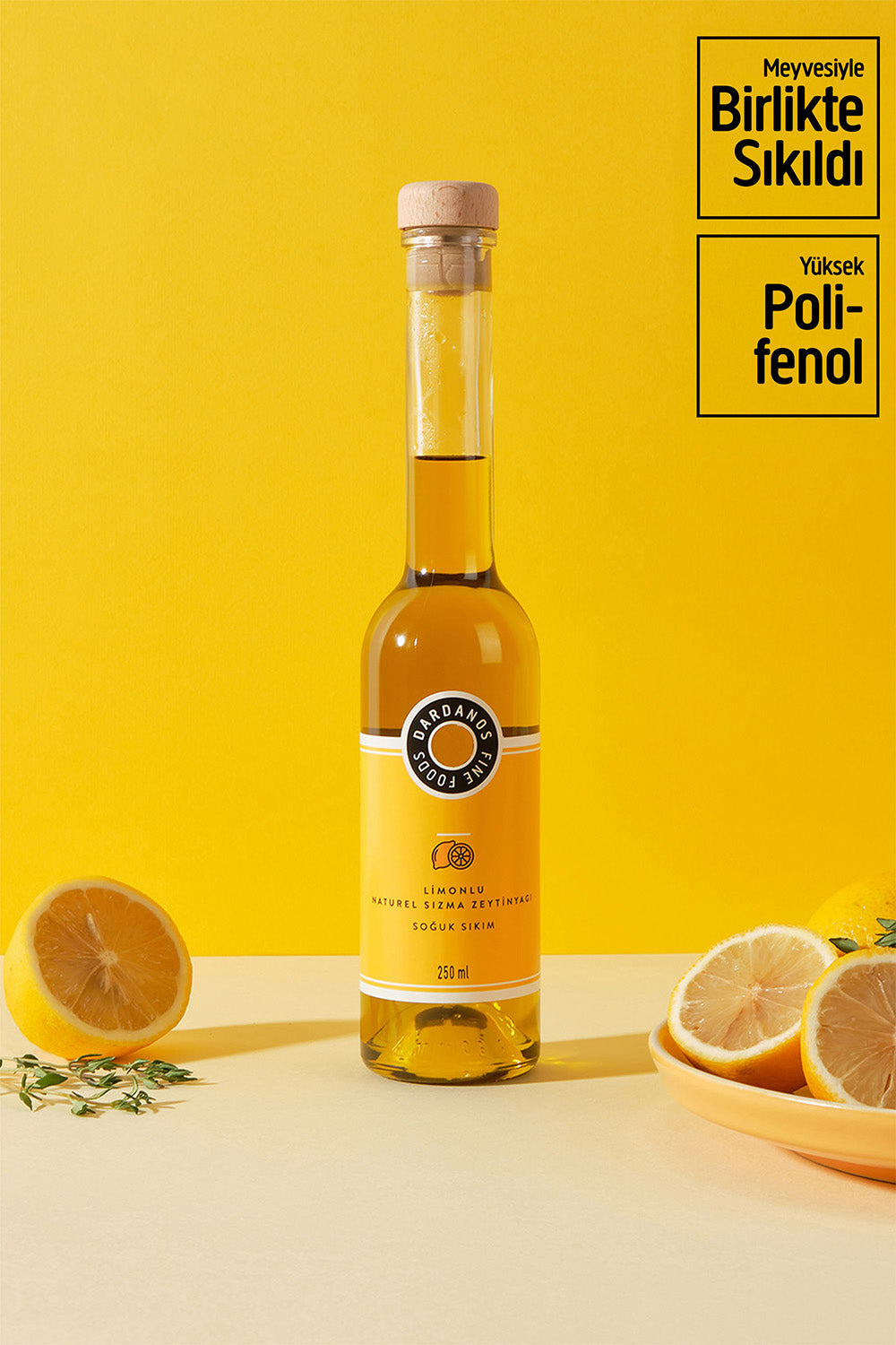 Narenciyeli Zeytinyağı Seti: Limonlu, Portakallı Ve Naturel Zeytinyağları - 2