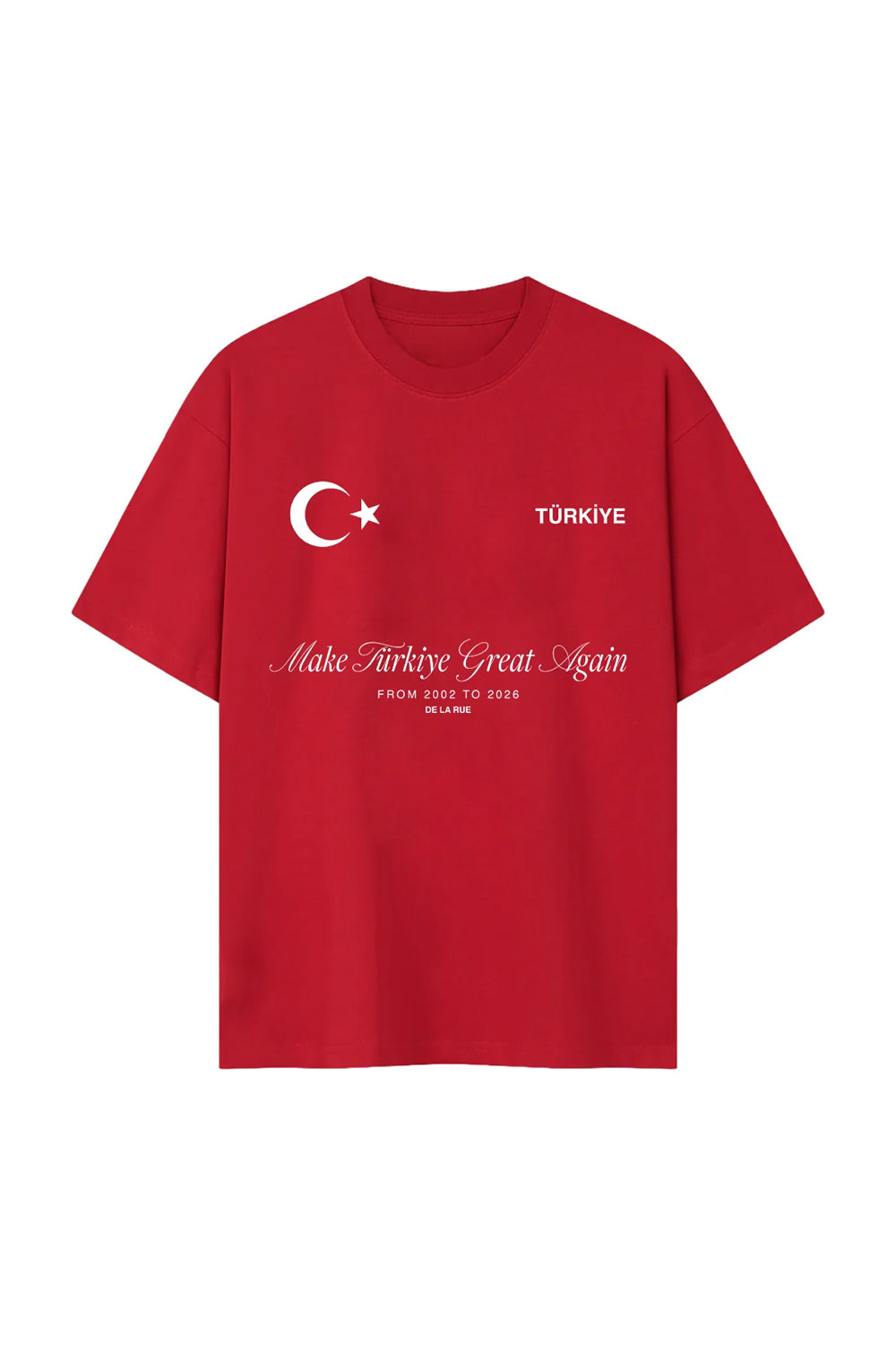 Make Türkiye Great Again Tee Kırmızı - 0