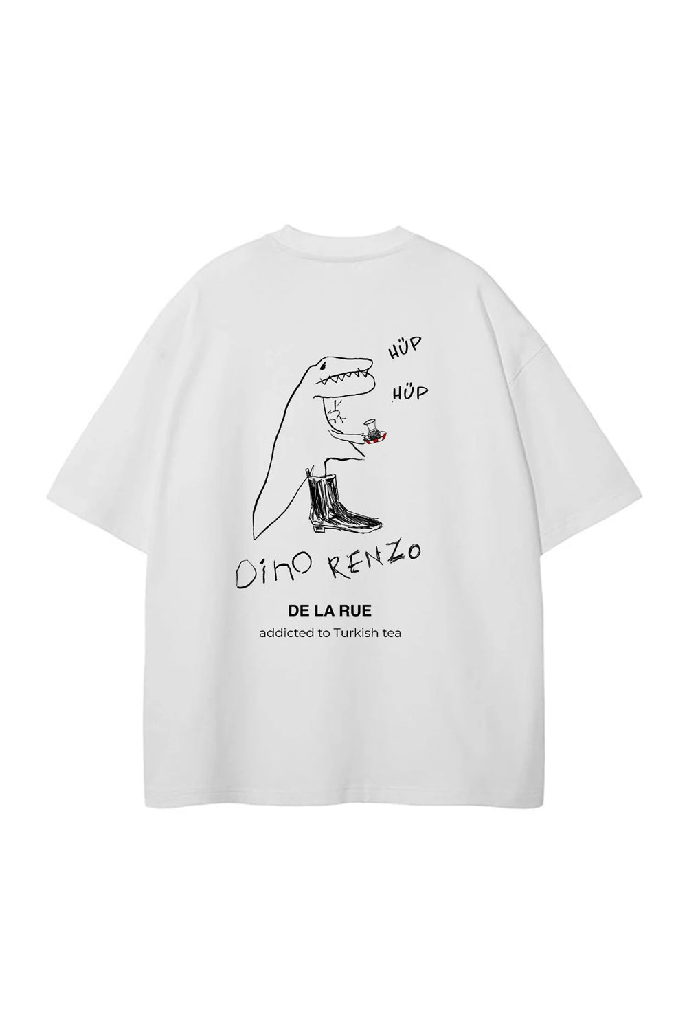 Turkish Tea-Rex T-Shirt Beyaz - 0
