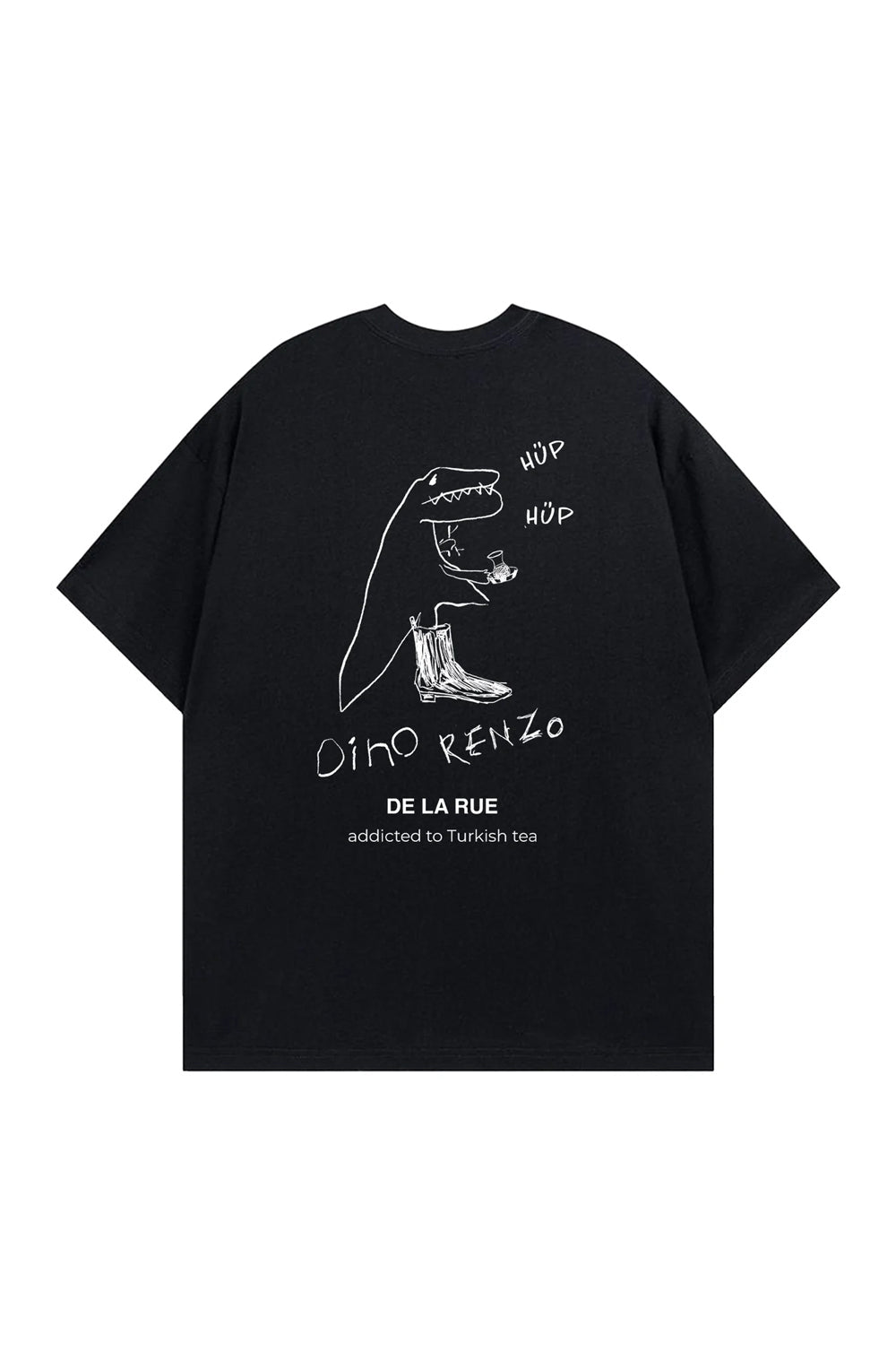 Turkish Tea-Rex T-Shirt Siyah - 0