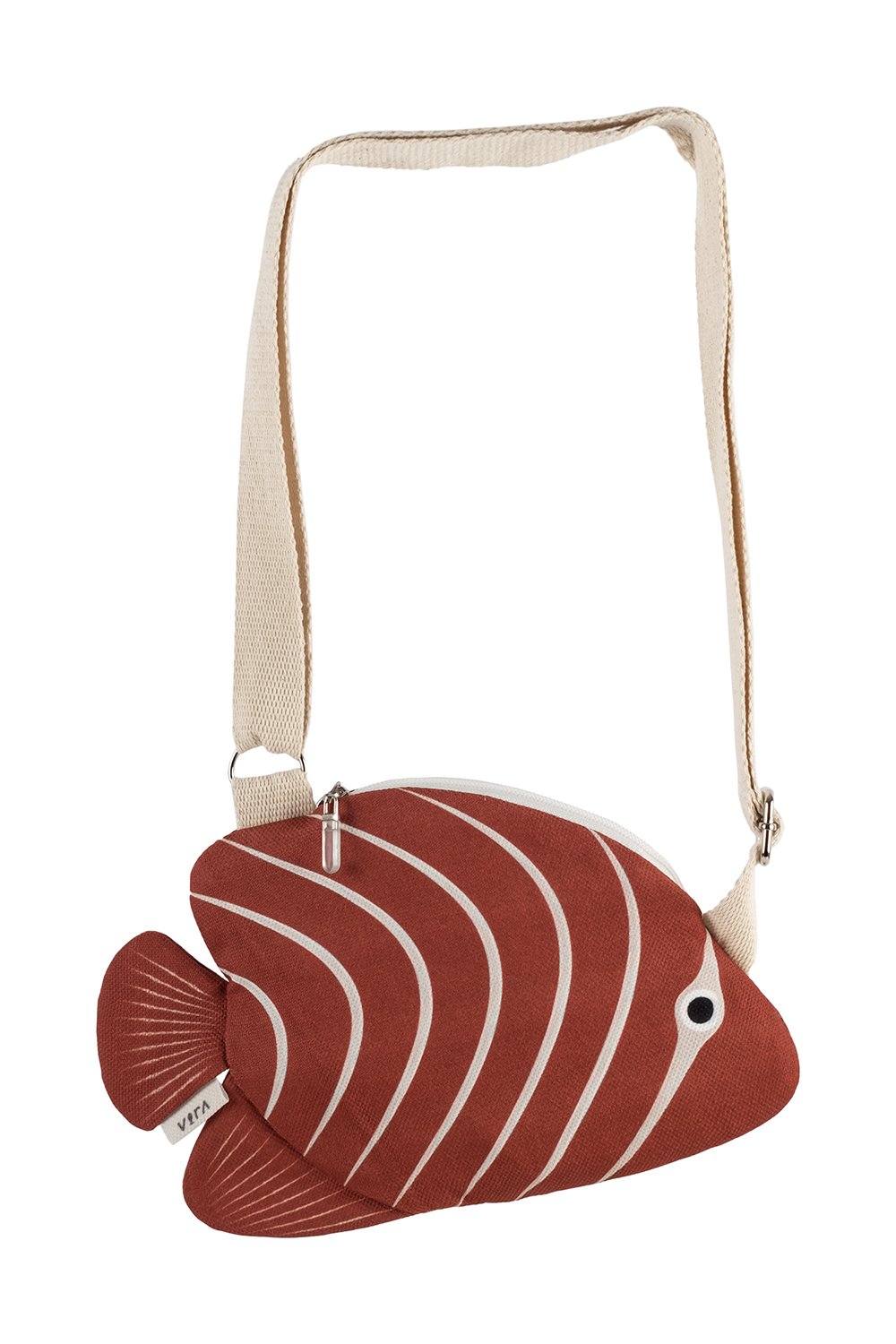 Design Vira-Red Regal Angelfish-Bel Çantası-2-milagron.live