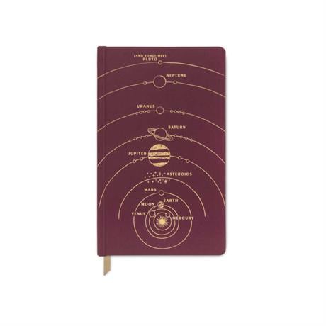Designwork Ink-Design Works Ink Kumaş Kaplı Solar System Defter-Çizgili-1-milagron.live