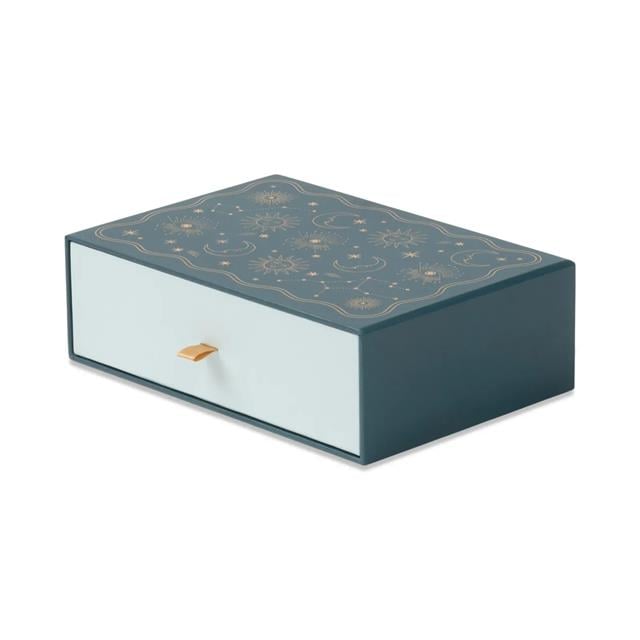 Designwork Ink-Designworks Ink Celestial Notecards Set Of 16'lı Set A Trip To The Moon-Aksesuar-1-milagron.live
