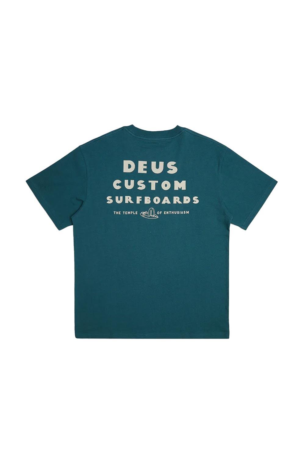 Deus-Layback Tee Jasper Green-T-Shirts-6-milagron.live