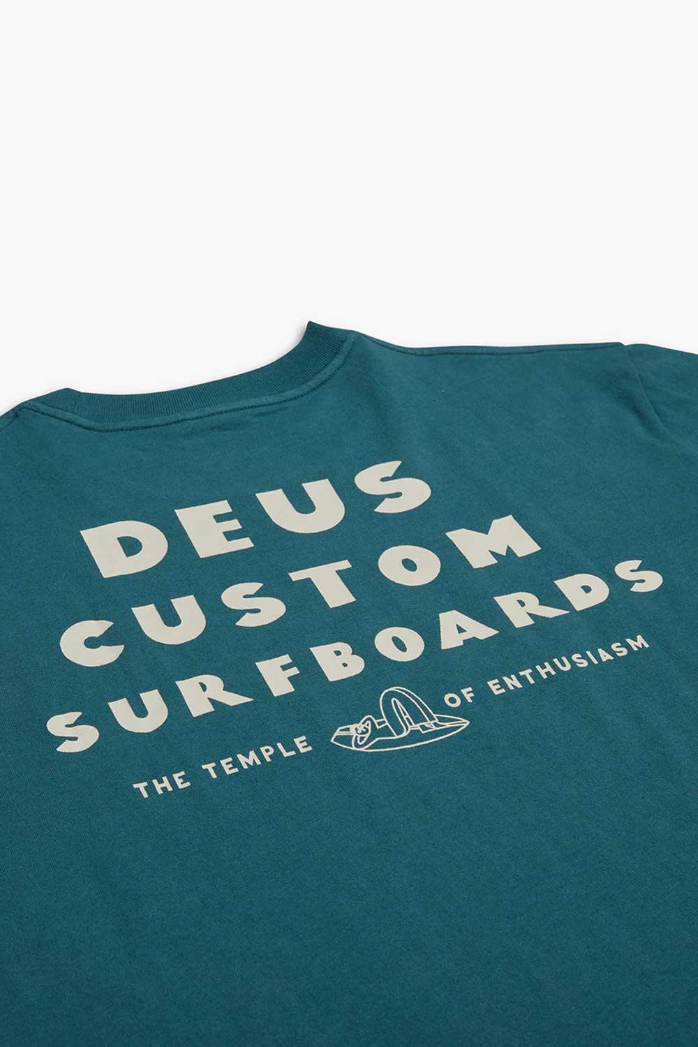 Deus-Layback Tee Jasper Green-T-Shirts-8-milagron.live