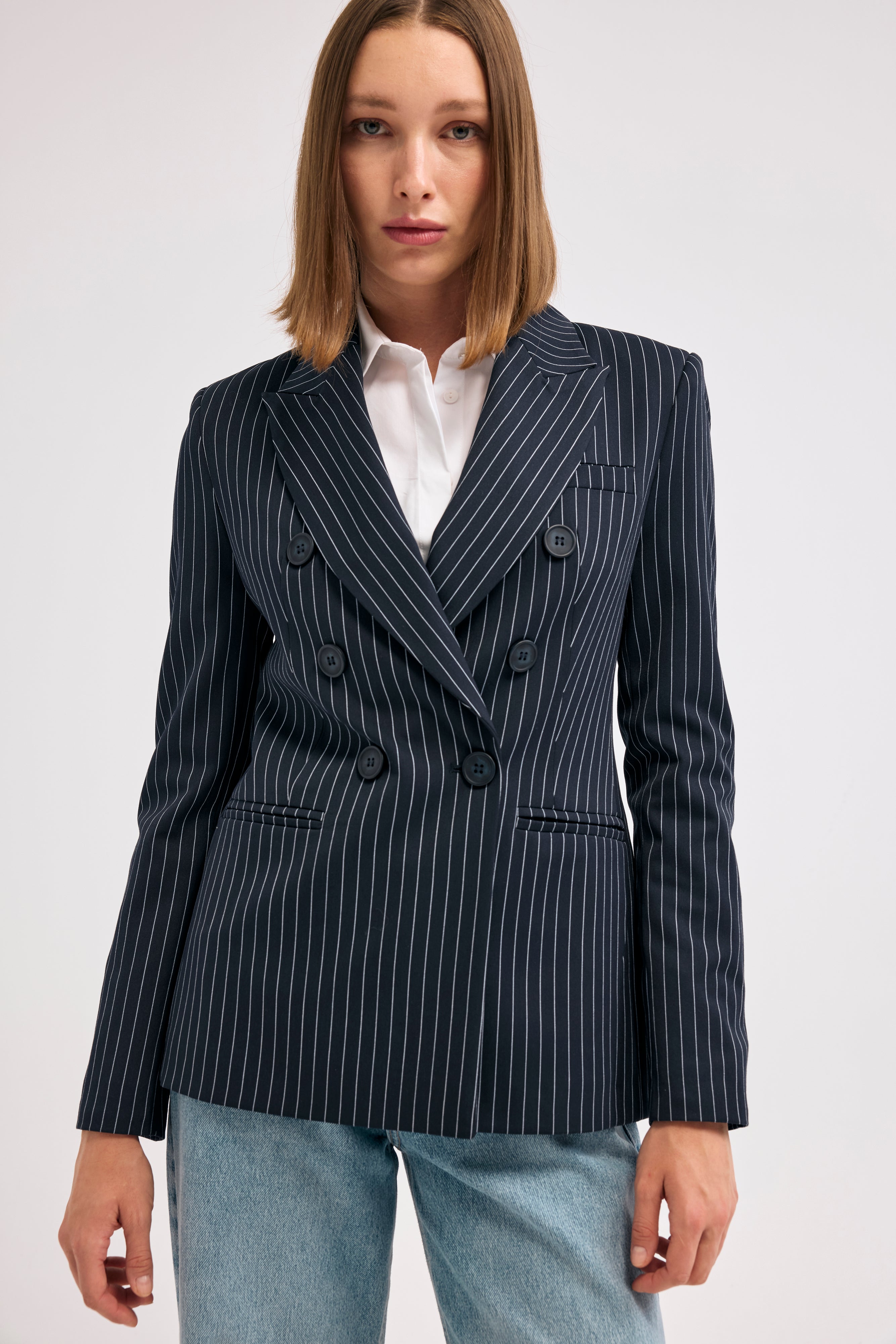 Diagonal-Blazer Ceket-Ceket-7-milagron.live