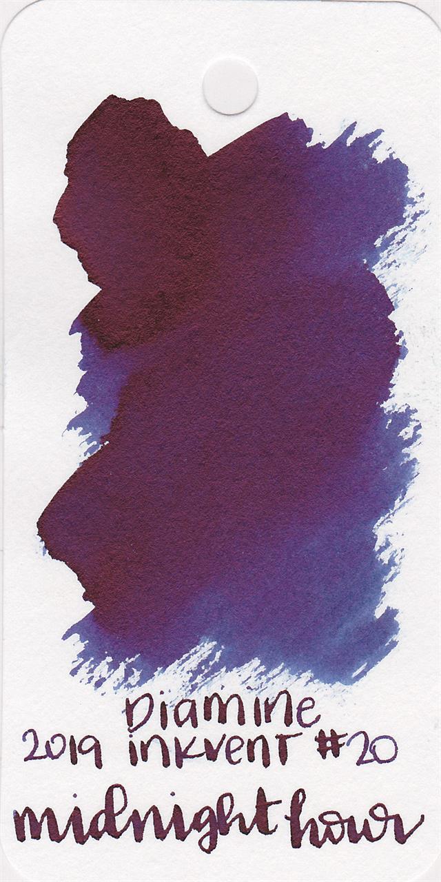 Diamine-Diamine Inkvent Collection Sheen Mürekkep 50ml Midnight Hour-Mürekkep-5-milagron.live