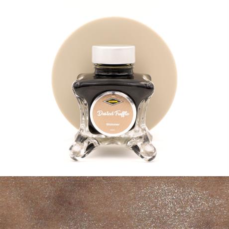 Diamine Inkvent Green Edition Shimmer Dusted Truffle Mürekkep 50 Ml