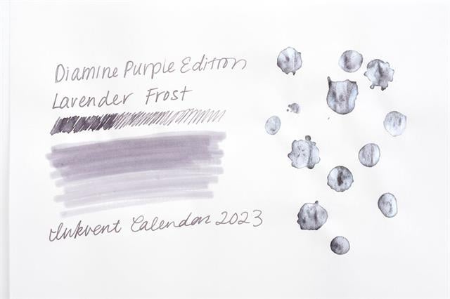 Diamine-Inkvent Purple Collection Mürekkep 50ml Lavender Frost-Şişe Mürekkep-5-milagron.live