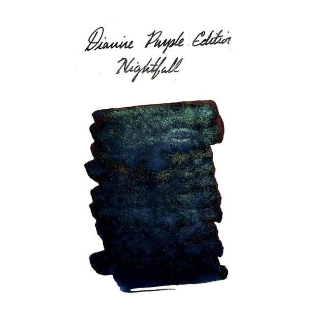 Diamine-Inkvent Purple Collection Şişe Mürekkep 50ml Nightfall-Şişe Mürekkep-4-milagron.live