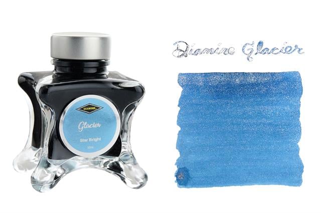 Diamine-Inkvent Purple Mürekkep 50ml Glacier Star Bright-Şişe Mürekkep-1-milagron.live