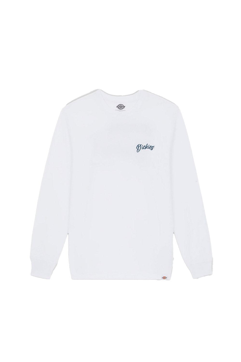 Dickies-Dighton Tee LS White-T-Shirts-3-milagron.live