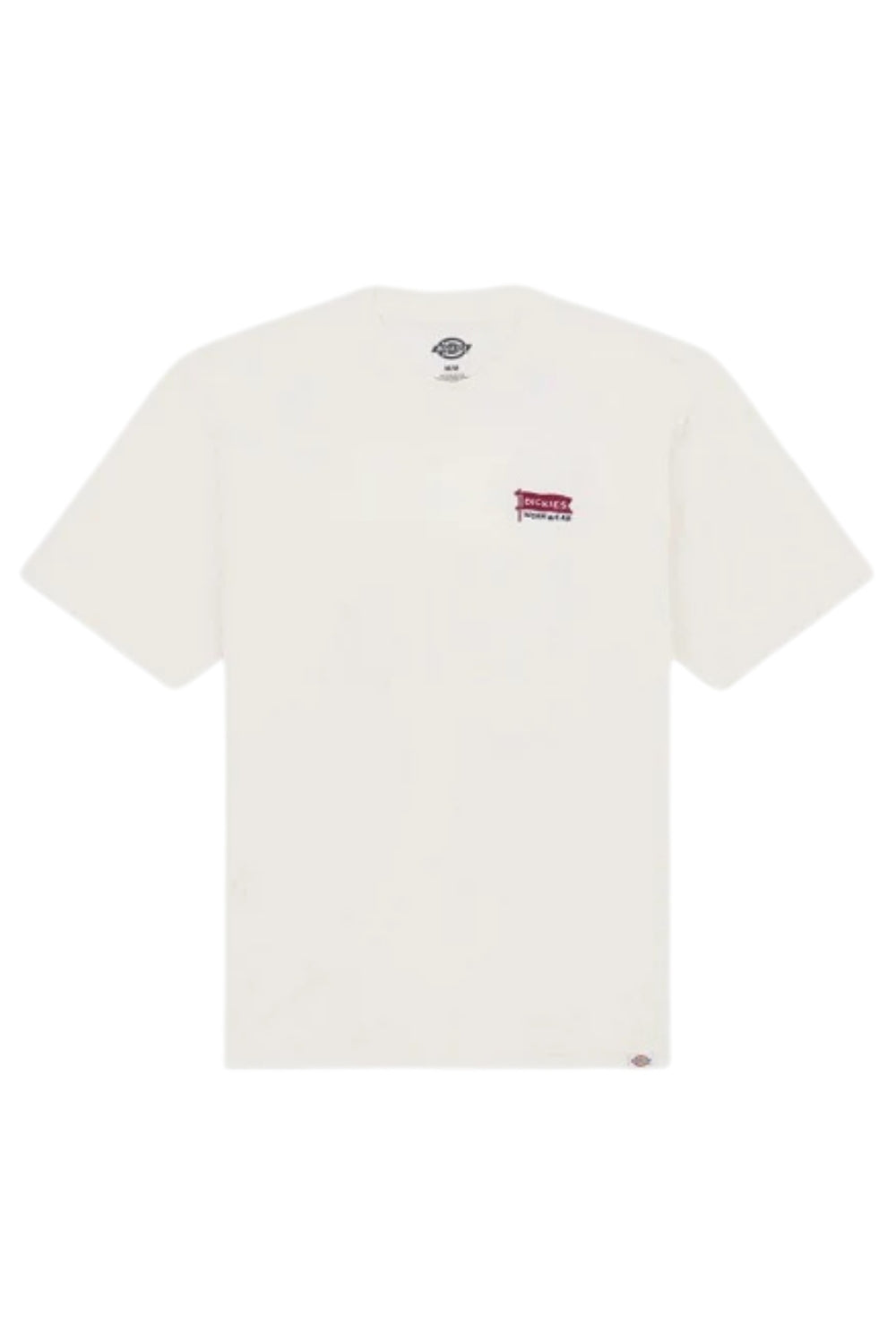 Dickies-Flag Tee SS Egret-T-Shirts-5-milagron.live