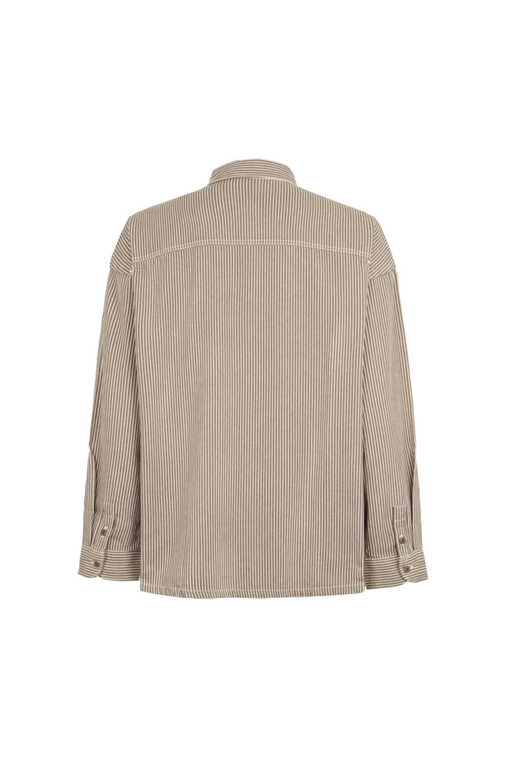 Dickies-Hickory Shirt LS Mushroom-Gömlek-7-milagron.live