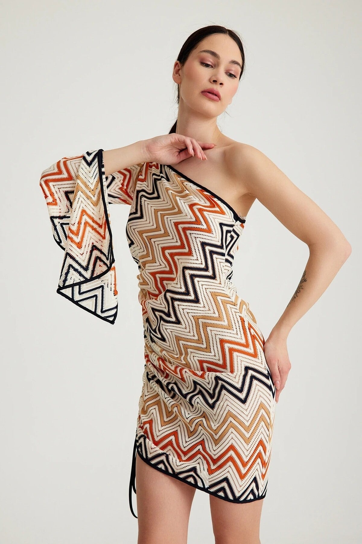 Alixa Zigzag Dress