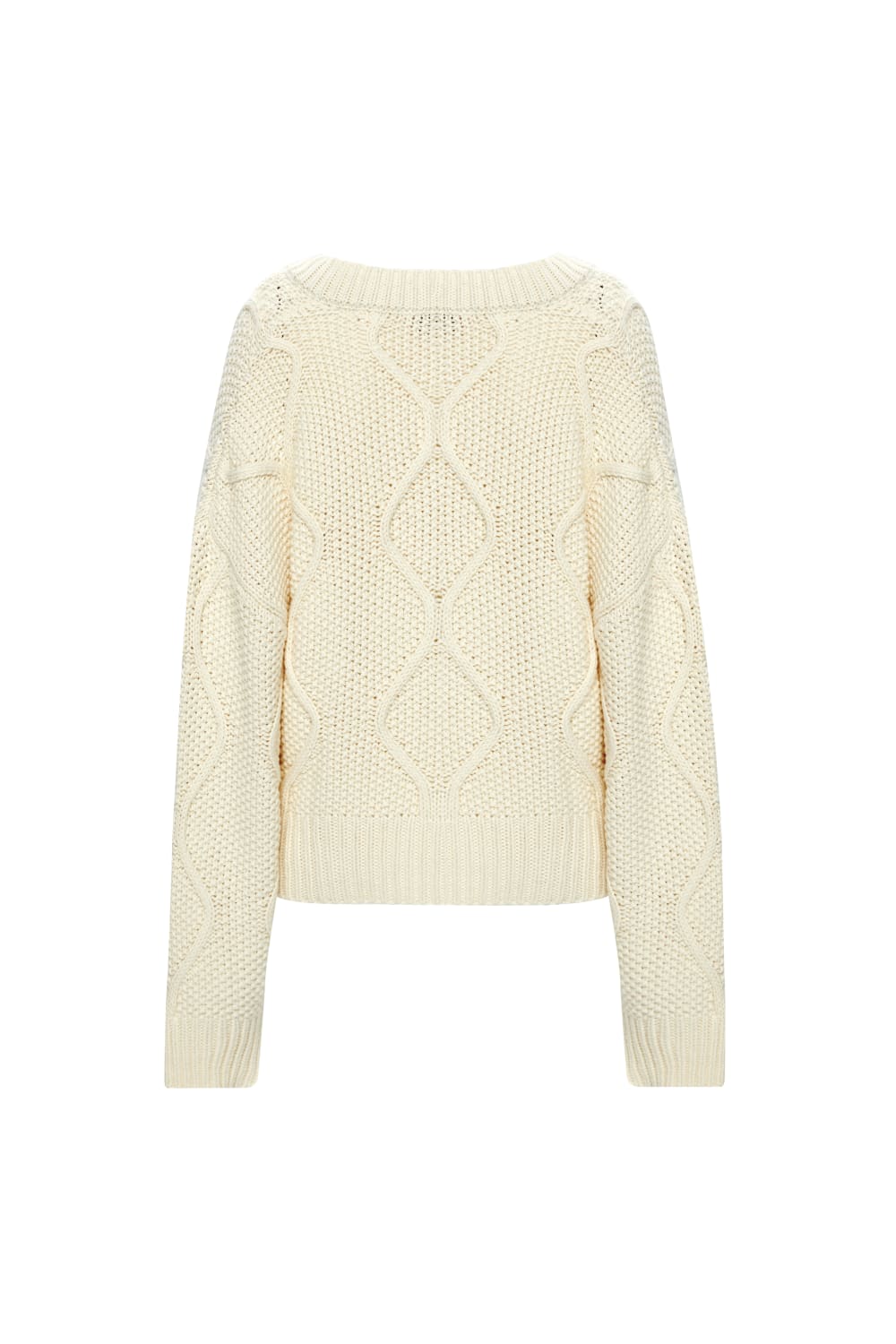 Direct Message-Eva Knitted Sweater-Kazak & Triko-1-milagron.live