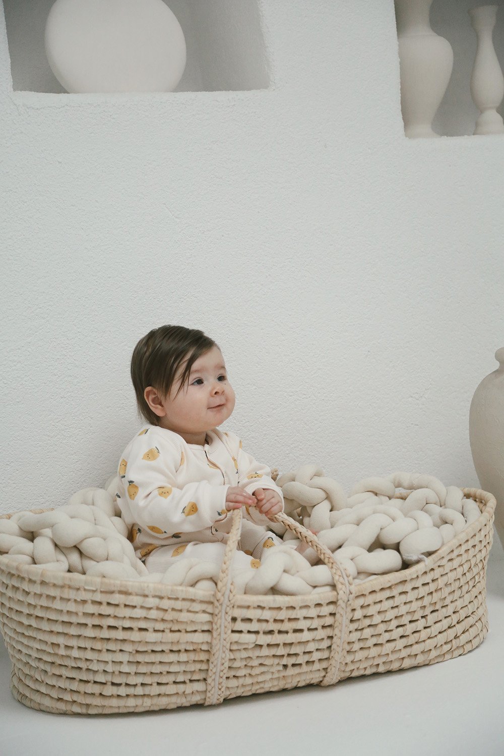 DoDo'S Baby-Li̇mon Desen Organi̇k Kaşkorse Bebek Tulum-Çocuk Elbise & Tulum-3-milagron.live