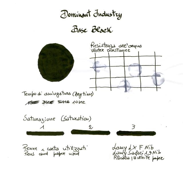 Dominant Industry Standard Şişe Mürekkep Base Black