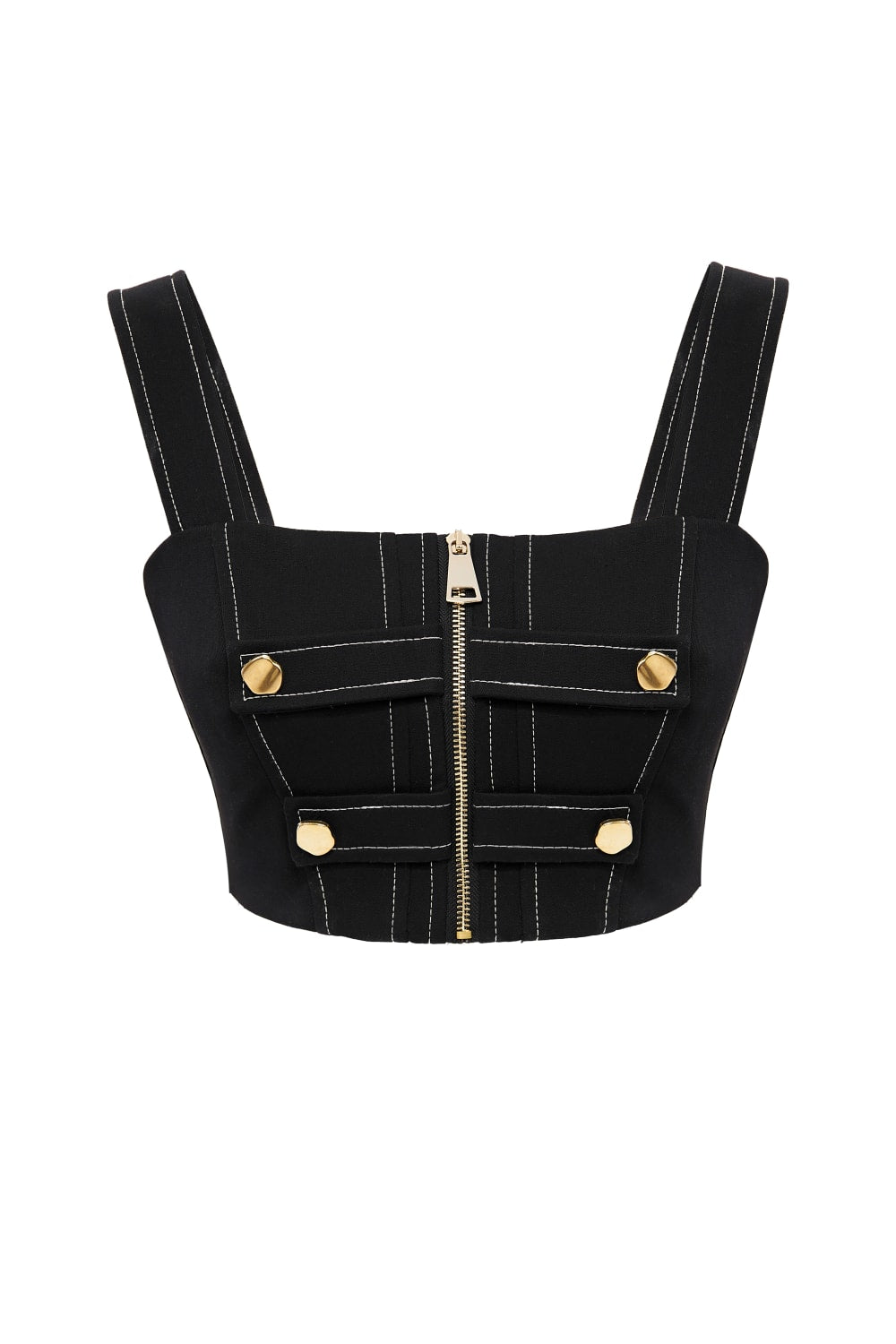 Dualsa Studio-Rose Crop Top-Crop Top-1-milagron.live