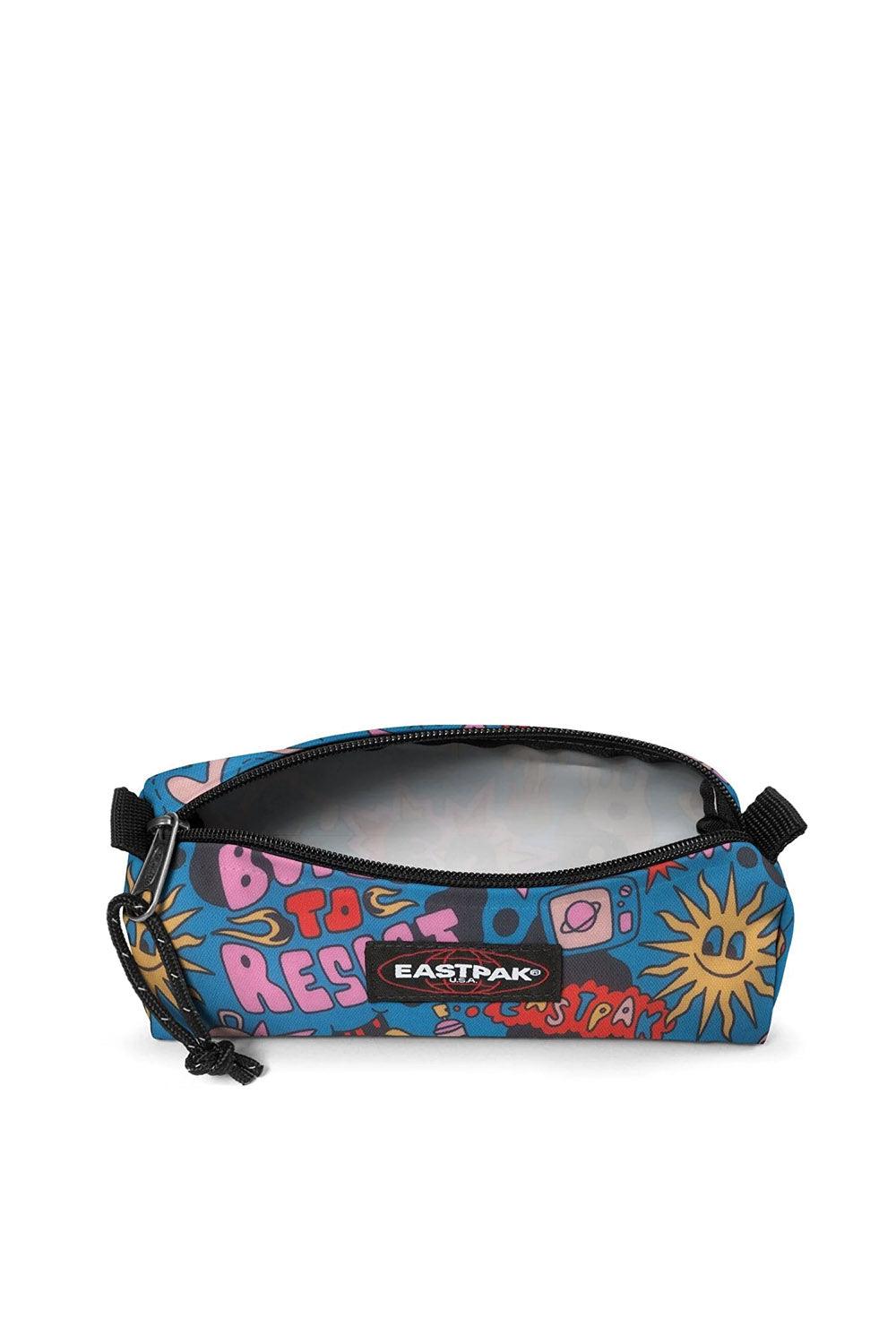 Eastpak-Benchmark Single Doodle Blue-Case-2-milagron.live