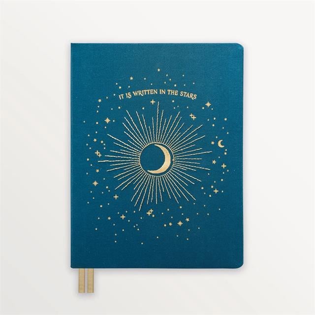 Episode-Episode Celestial Verdigris Embroidered Xl Notebook-DEFTER-1-milagron.live