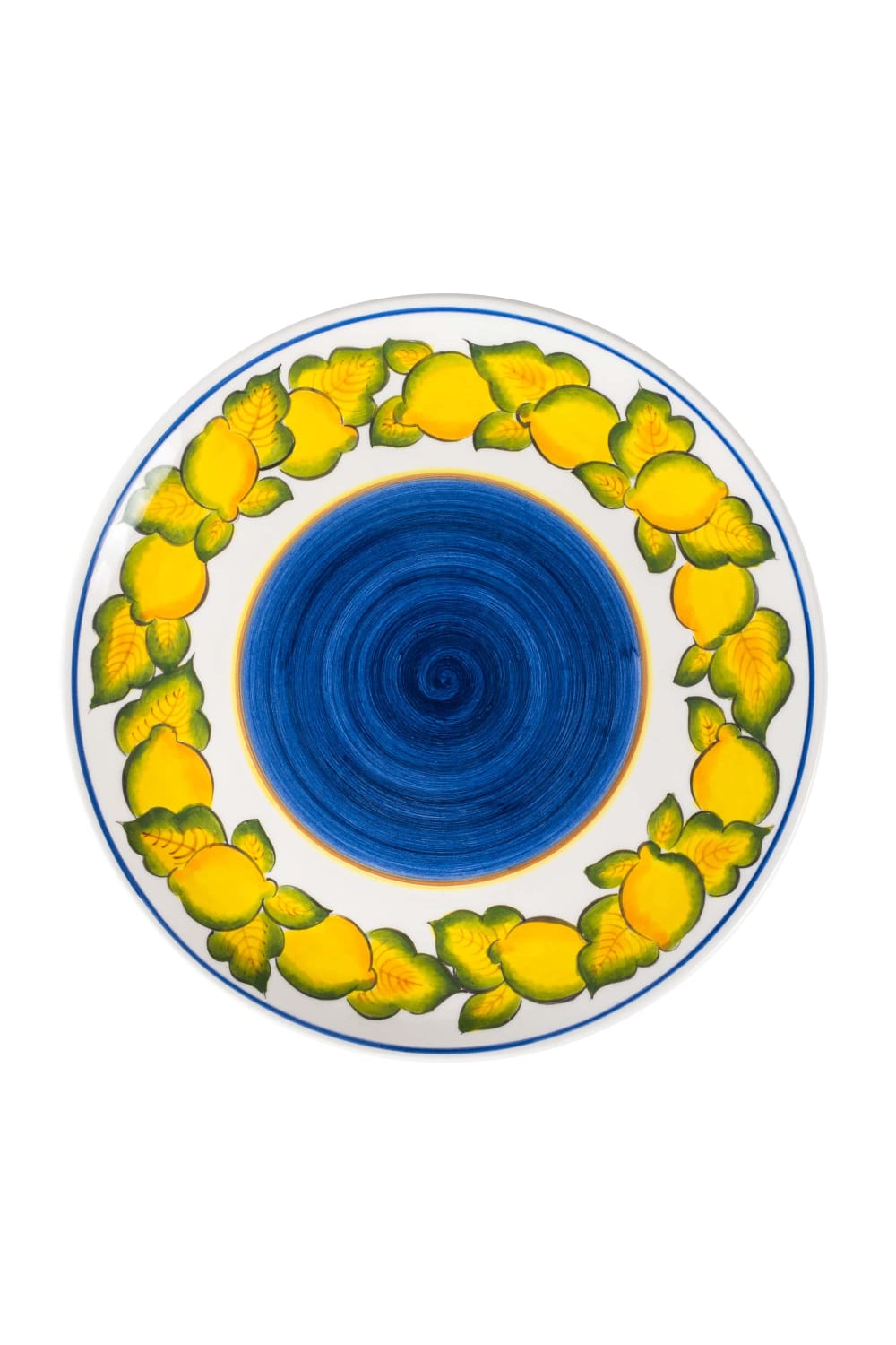 Feeling Good Inside-Brava Lemon Dinner Plate 2-Tabak & Kase-1-milagron.live
