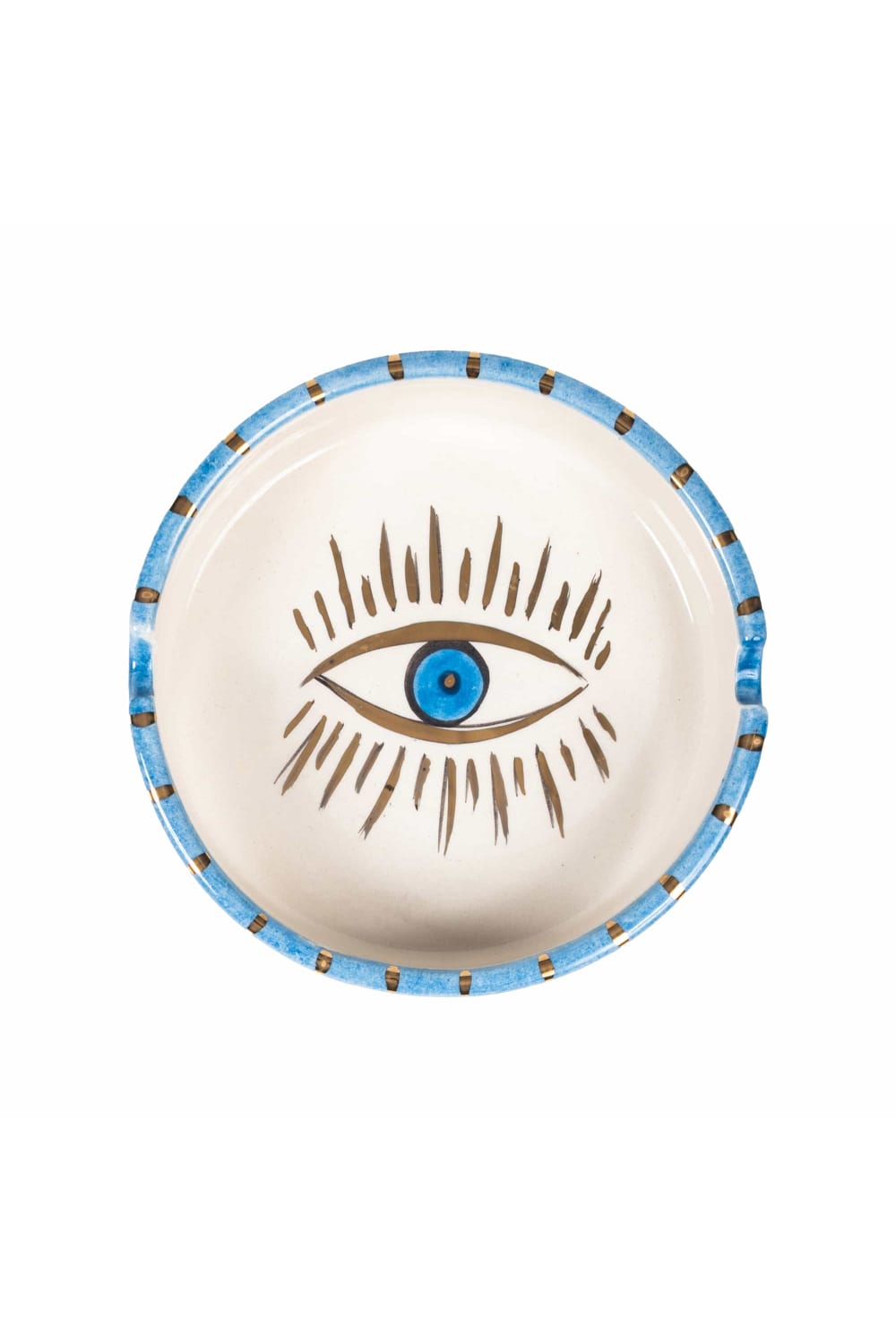 Feeling Good Inside-Handmade Ceramic Big Eye Büyük Küllük-Küllük-1-milagron.live