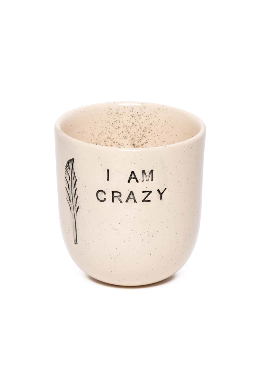 Feeling Good Inside-“ I Am Crazy” Mood Mug-Bardak-2-milagron.live