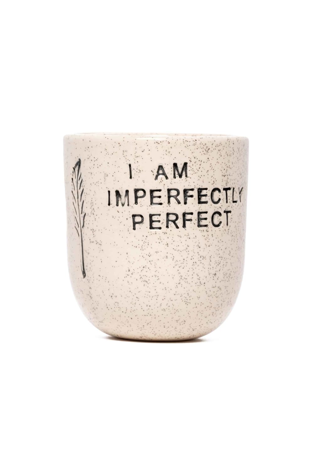Feeling Good Inside-“ I Am Imperfectly Perfect ” Mood Mug-Bardak-1-milagron.live