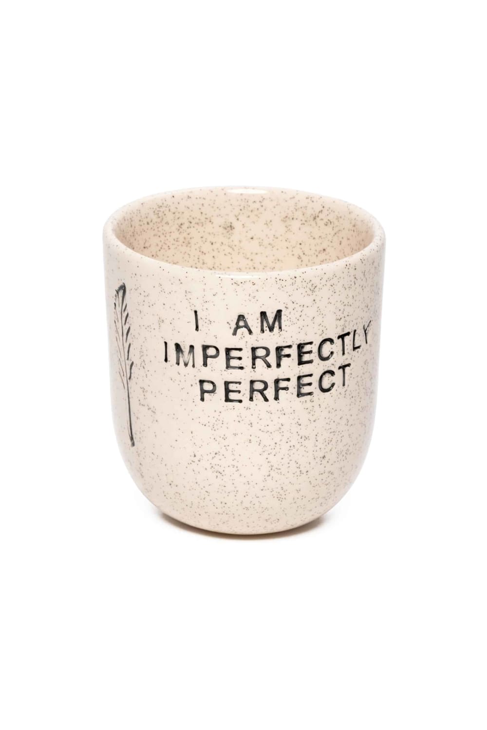 Feeling Good Inside-“ I Am Imperfectly Perfect ” Mood Mug-Bardak-2-milagron.live
