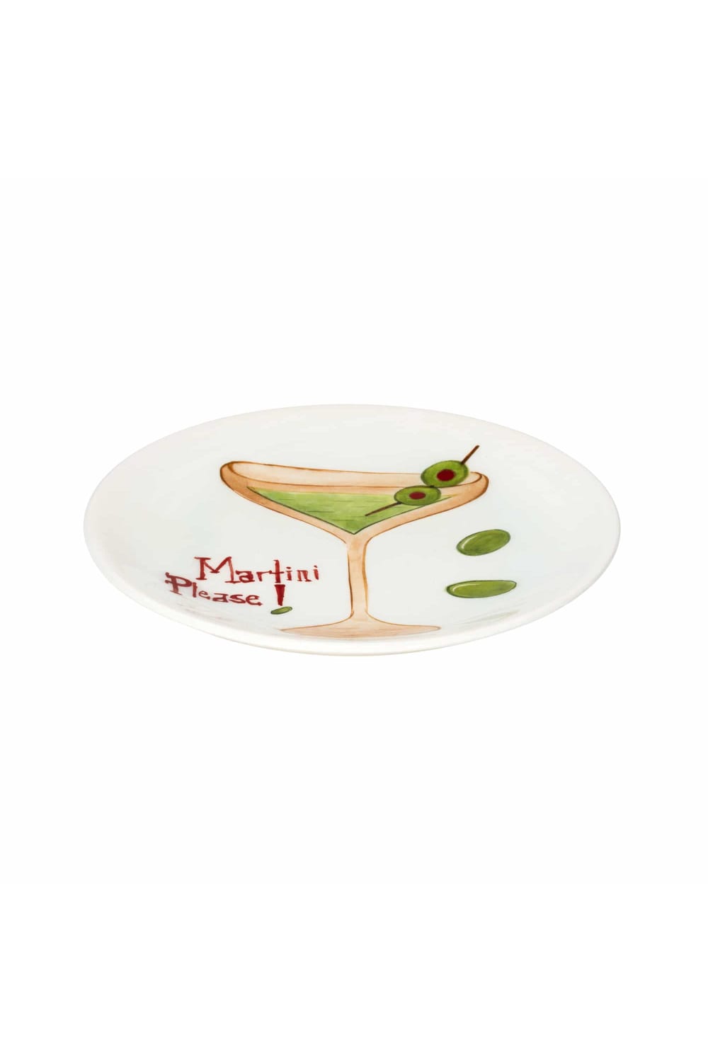Feeling Good Inside-Pop-up Cocktail Collection Handmade Seramik Martini Please Kokteyl Tabağı-Tabak & Kase-2-milagron.live