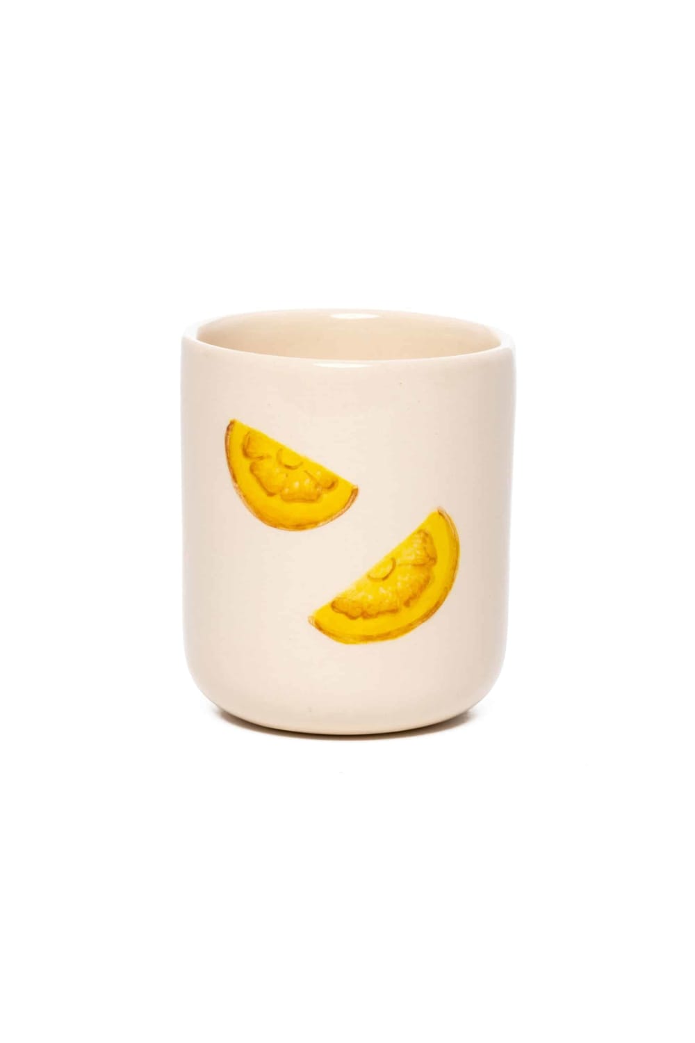Feeling Good Inside-Two- Slice Lemons Handmade Seramik Mug-Bardak-2-milagron.live