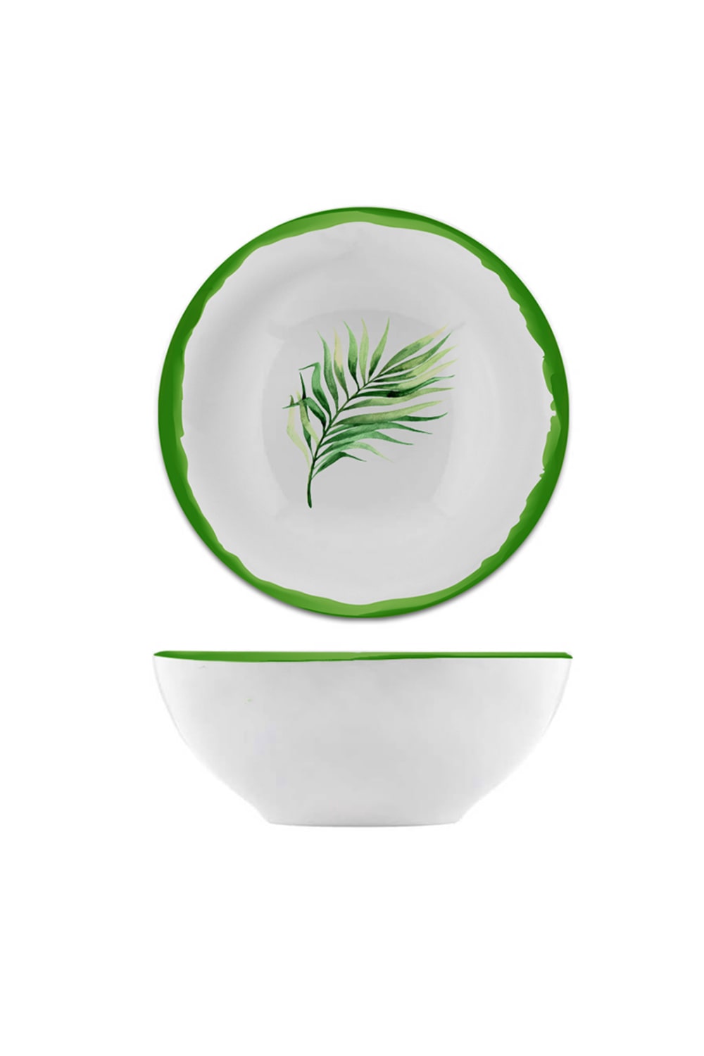 Fern&Co-Bowl Collections / Tropical Melami̇n 4'lü Kase-Tabak & Kase-1-milagron.live