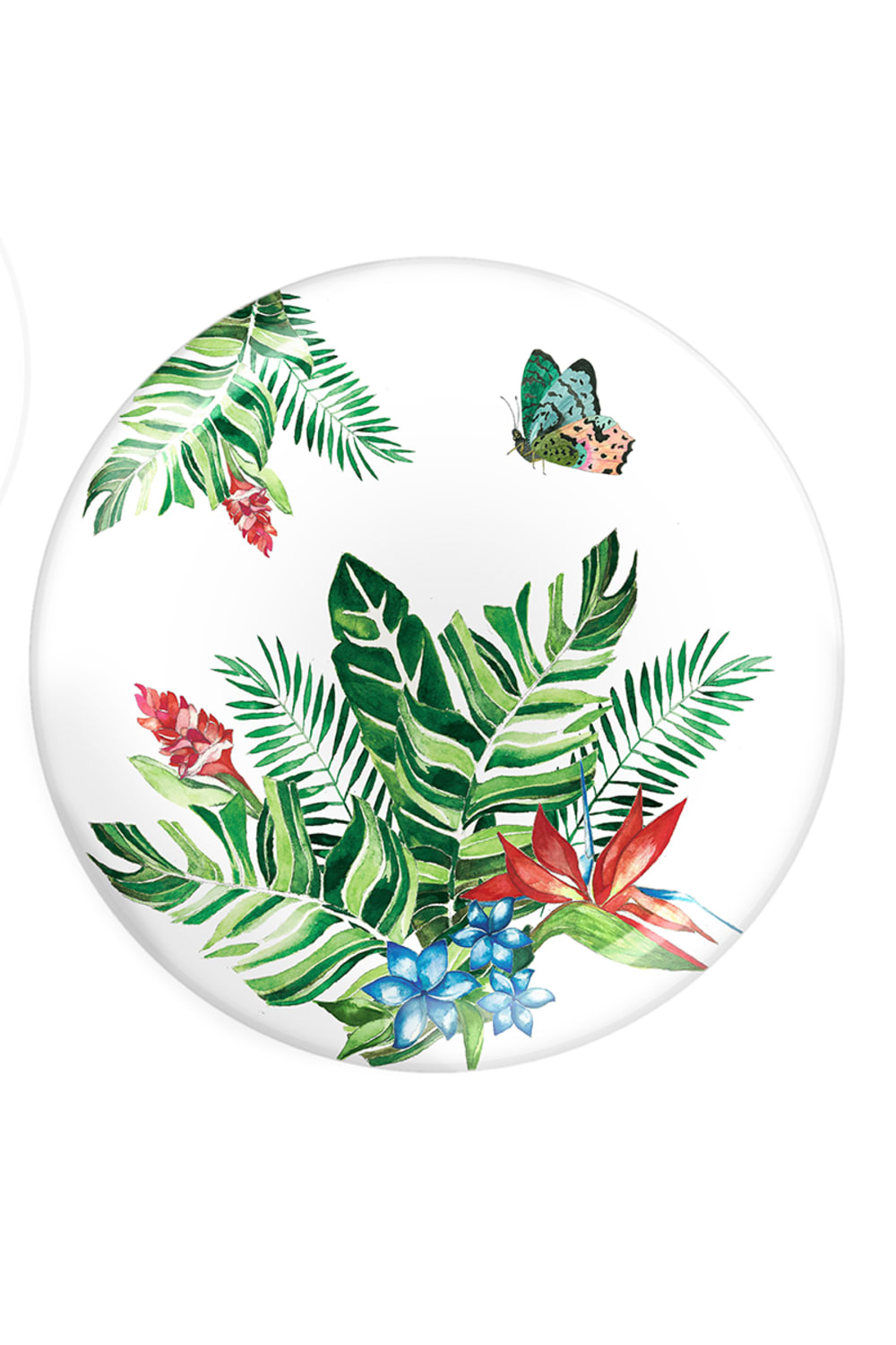 Fern&Co-Butterfly Collection 4'lü Büyük Boy Tabak-Tabak & Kase-1-milagron.live