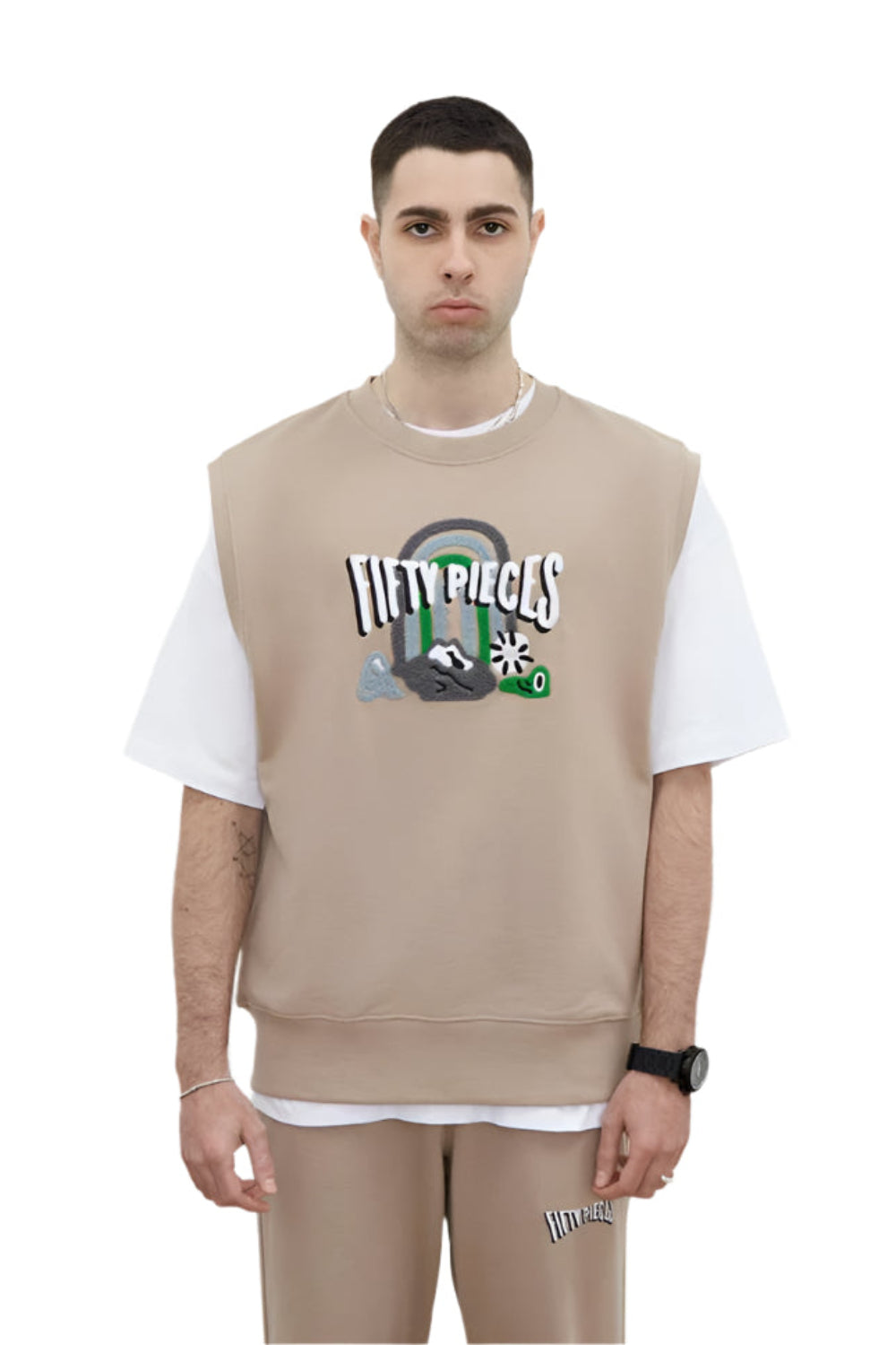 Fifty Pieces-Boz Oversize Süveter-Sweatshirts & Hoodies-1-milagron.live