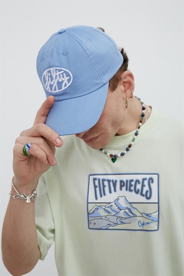 Fifty Pieces-Fifty Pieces Açık Mavi Cap şapka-Şapka-6-milagron.live