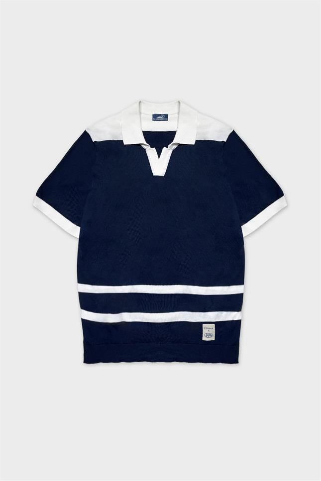 Fifty Pieces-Fifty Pieces X Pomas Polo Yaka T-Shirt-T-Shirts-1-milagron.live