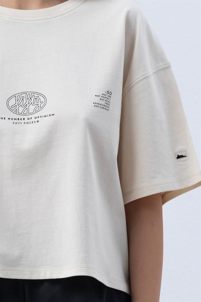 Fifty Pieces-Kum Core Oversize Mid Length T-Shirt-T-Shirts-8-milagron.live