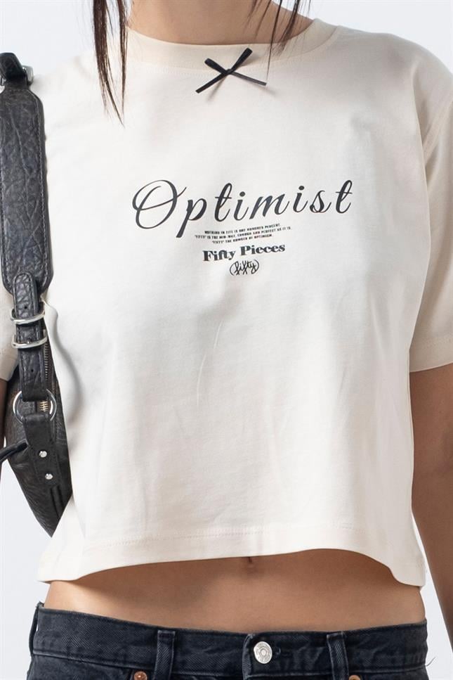 Fifty Pieces-Kum Fiyonk Detaylı T-Shirt-T-Shirts-3-milagron.live