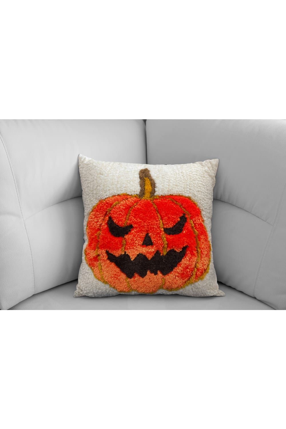 Fille á Fille Design Studio-Halloween Pumpki̇n Kırlent-Kırlent-1-milagron.live