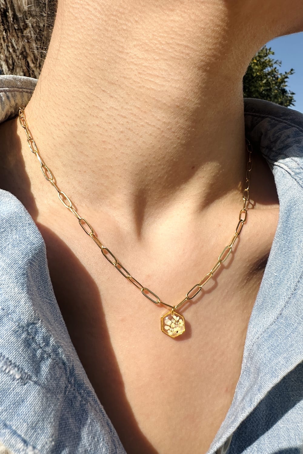 Fiorel Design-Golden Garden Lil Hexagon - White-Kolye-2-milagron.live