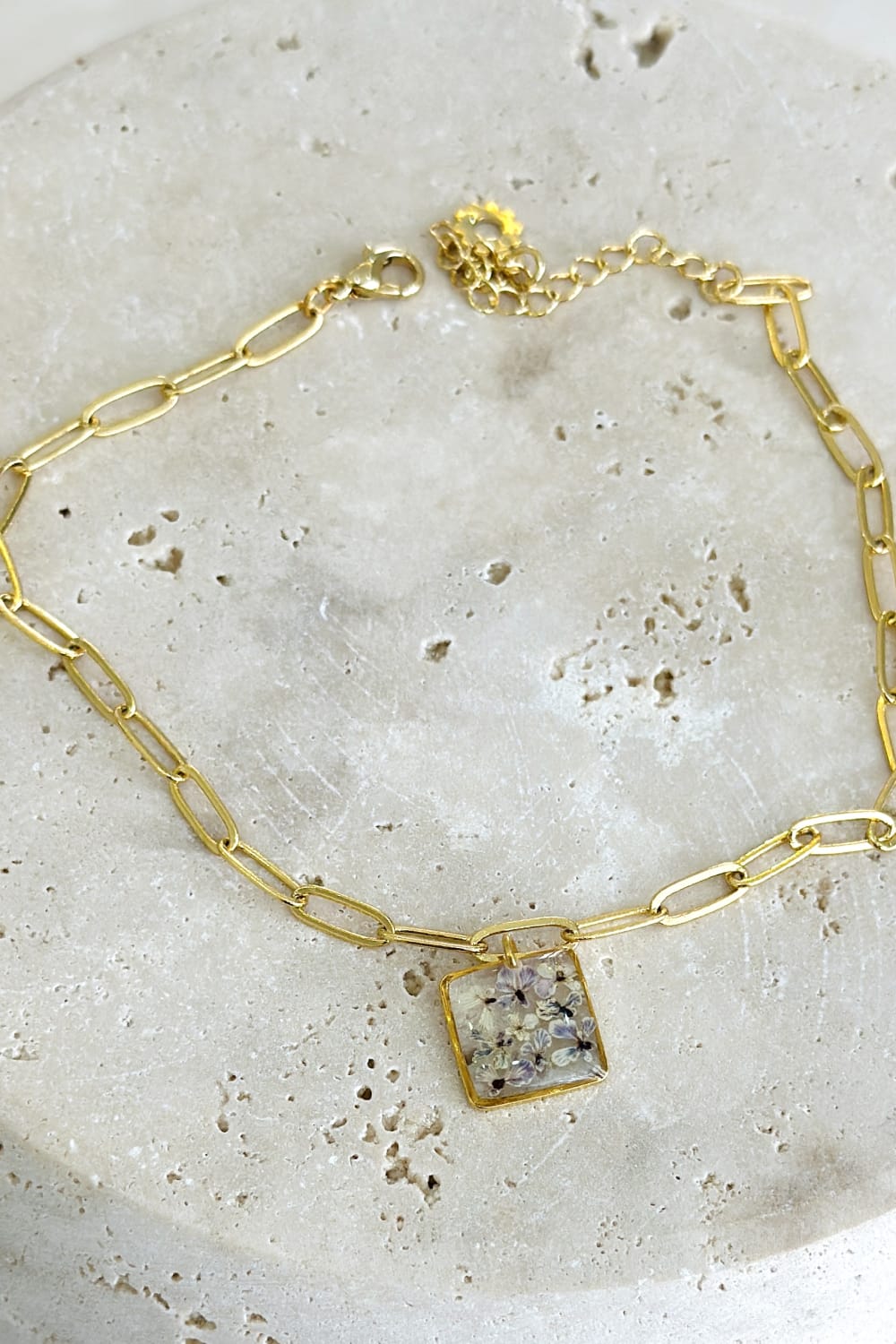 Fiorel Design-Golden Garden Square - Lilac Bileklik-Bileklik-3-milagron.live