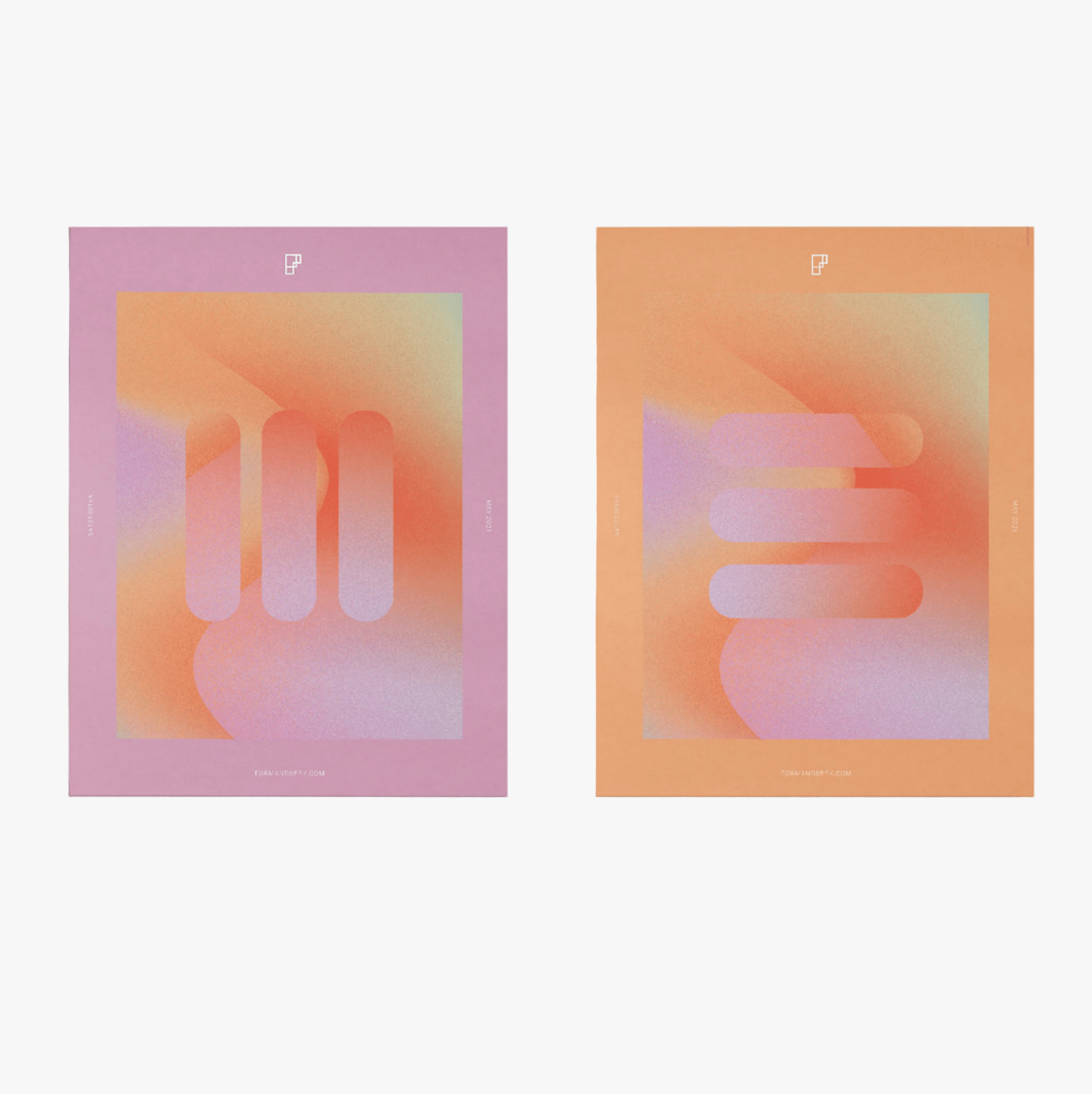 Twins Digital Artwork | Set Of 2