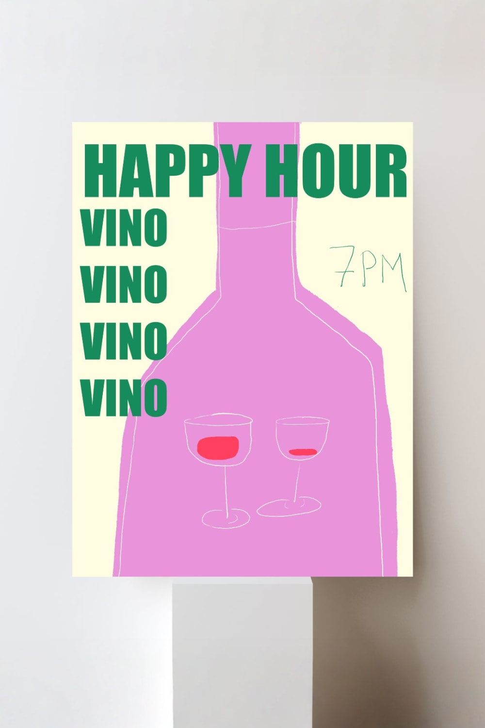 Fulya Genç-Happy Hour Artpri̇nt-Tablo-1-milagron.live