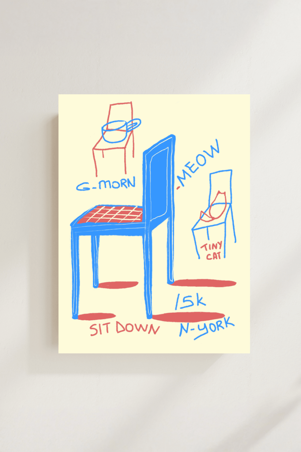 Fulya Genç-Sit Down Artpirint-Tablo-1-milagron.live