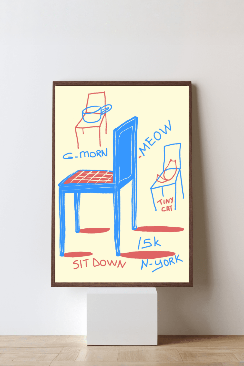 Fulya Genç-Sit Down Artpirint-Tablo-2-milagron.live
